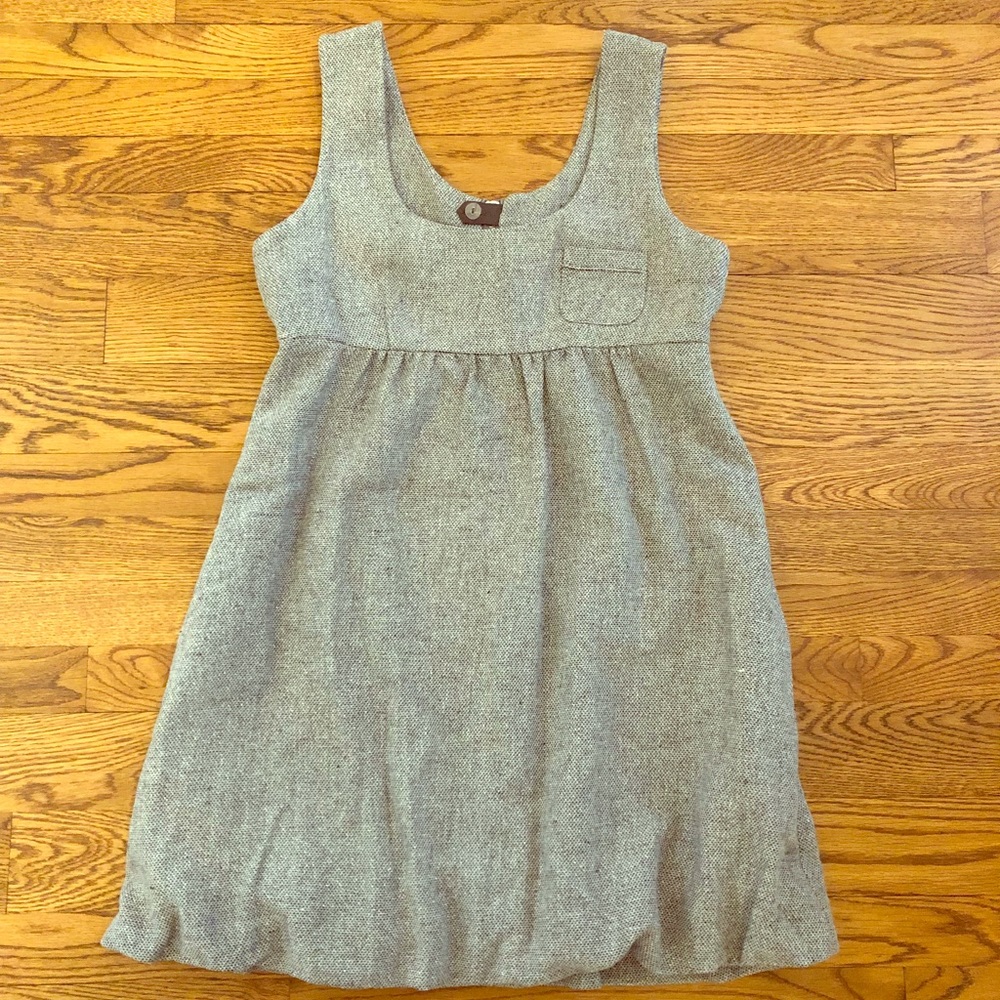 Babydoll style, bubble hem dress